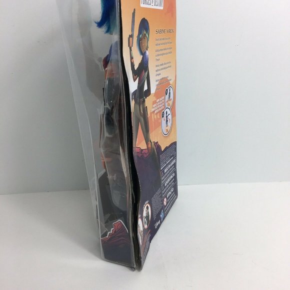 Star Wars Forces Of Destiny Sabine Wren 11" Doll Action Figure Hasbro Disney New - Picture 8 of 12